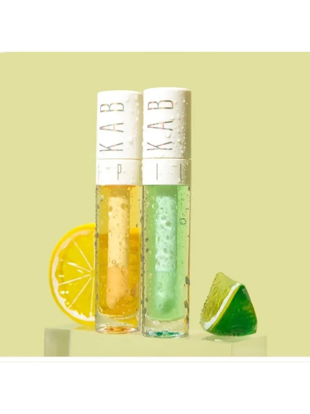 KAB Cosmetics Lemon + Lime Lip Oil Duo